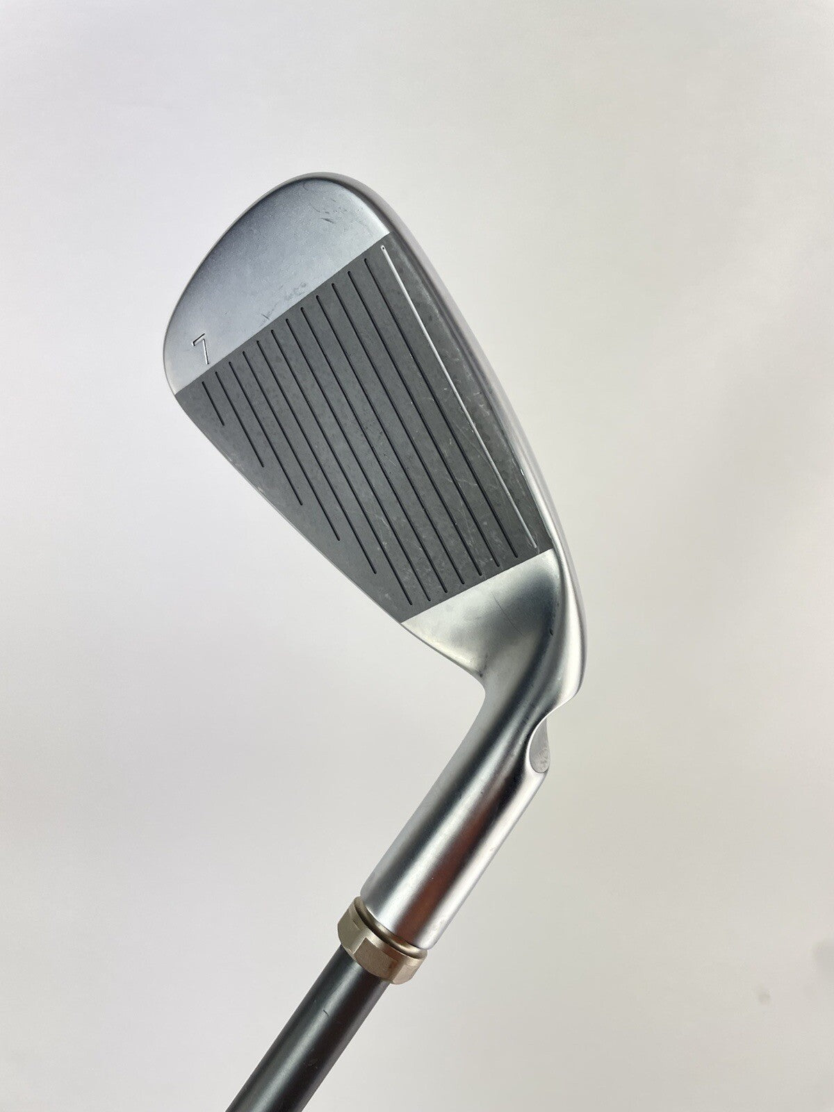 Ping G410 7 Iron Senior Left Handed Matrix Graphite /Black Dot /Demo /166739