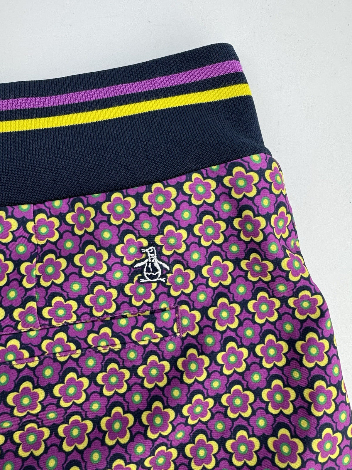 Original Penguin Women’s Floral Print Pull On Pleated Skort Size XL/ 311175
