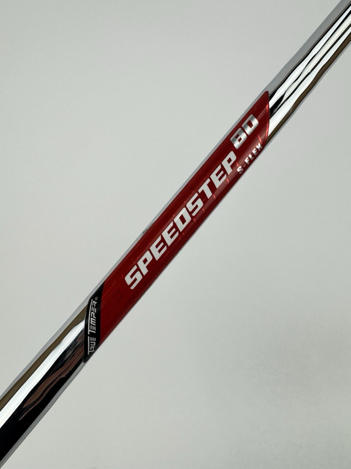 True Temper SpeedStep 80 Iron Shaft Stiff Flex Steel 36.25”/0.370 Parallel/331170
