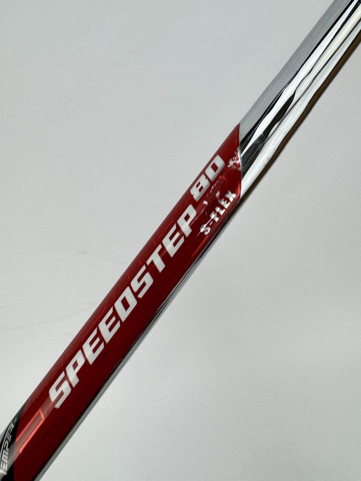 True Temper SpeedStep 80 Iron Shaft Stiff Flex Steel 35.25”/0.370 Parallel/345313