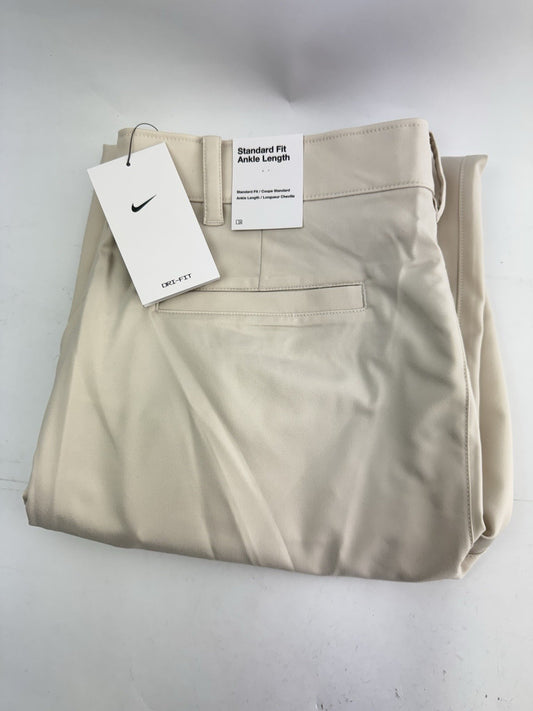 Nike Golf Trousers Dri-Fit Victory Mens W36 L32 /Cream /New /322630