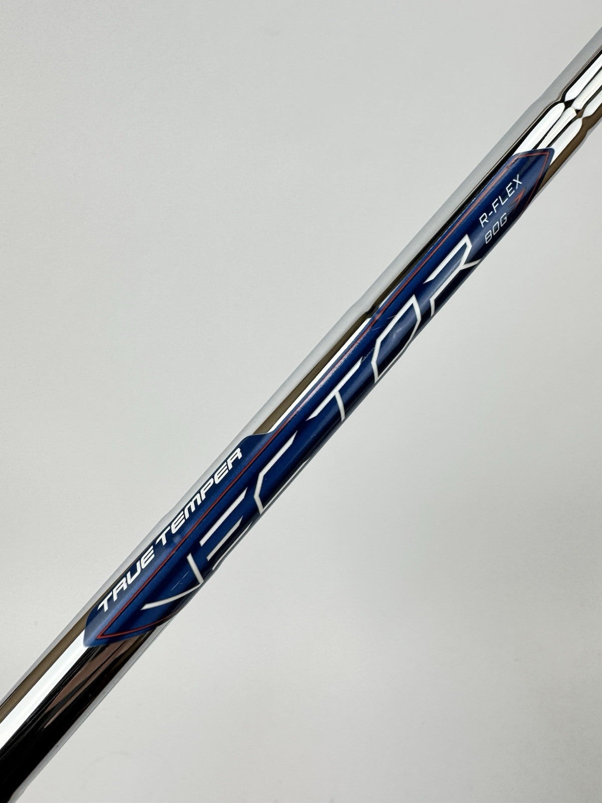 True Temper Vector Iron Shaft Regular Flex Steel 80G 35.5” /0.370 Parallel/337921