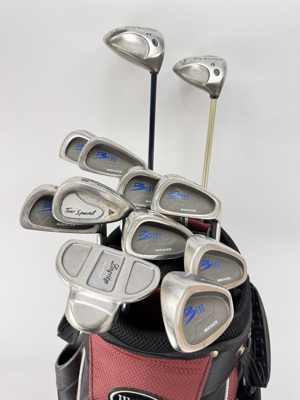 Ladies Golf Package Set Callaway Wilson 12 Clubs /Right /New Grips /Bag /350223