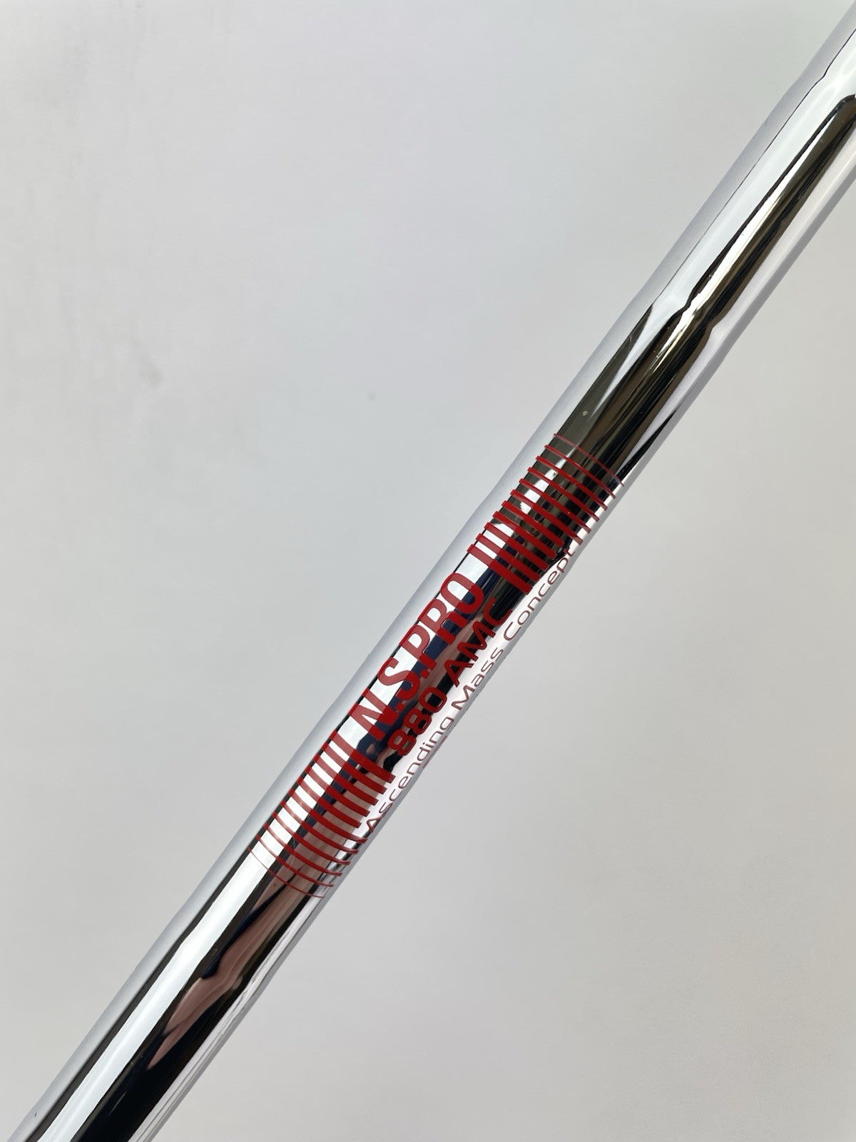Nippon AMC 880 Iron Shaft Stiff Flex Steel 35.5 /0.355 Tapered /265633