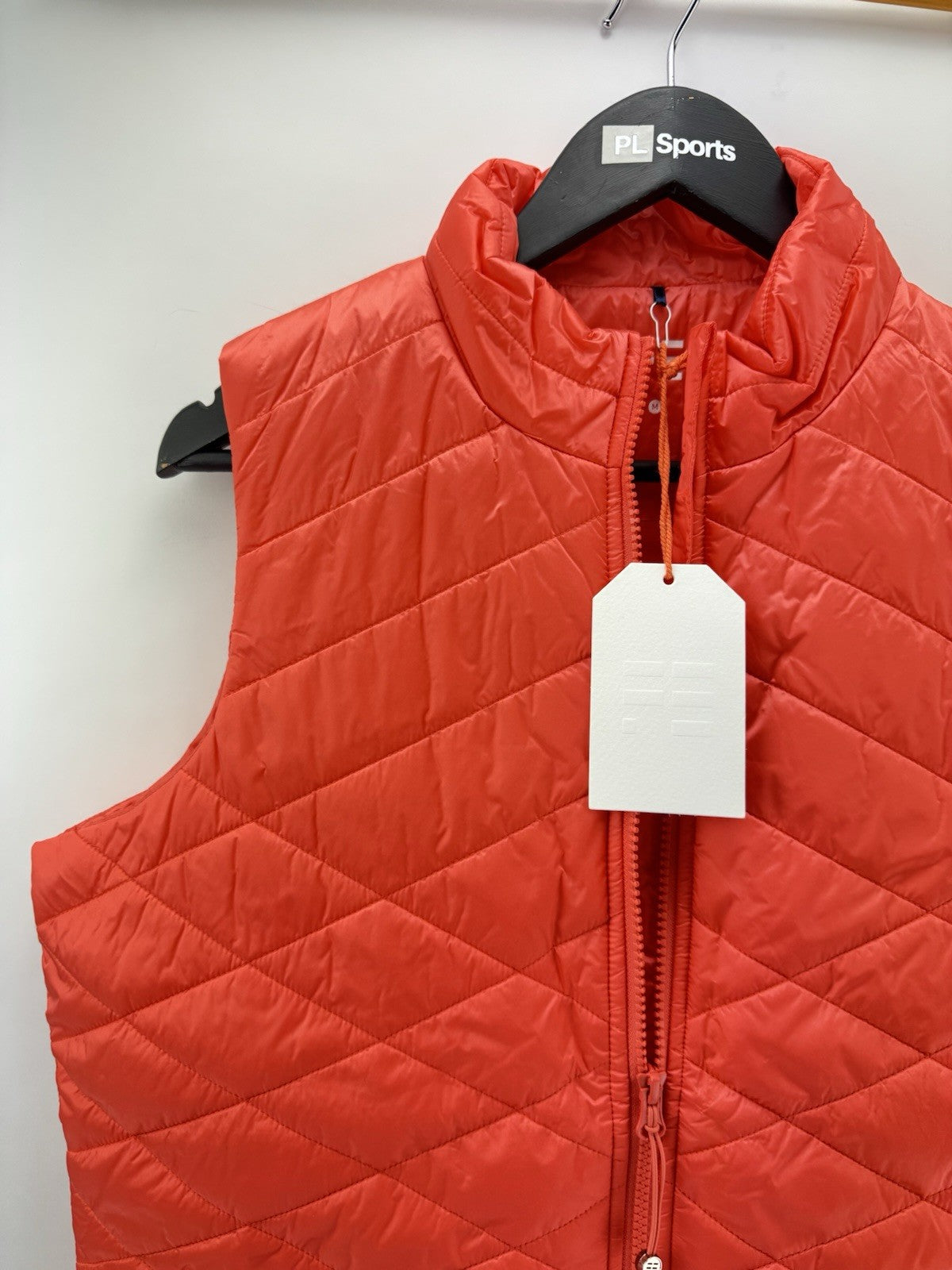 Forelson Golf Women’s Gilet Burford Coral Colour UK Medium (10) New /298103