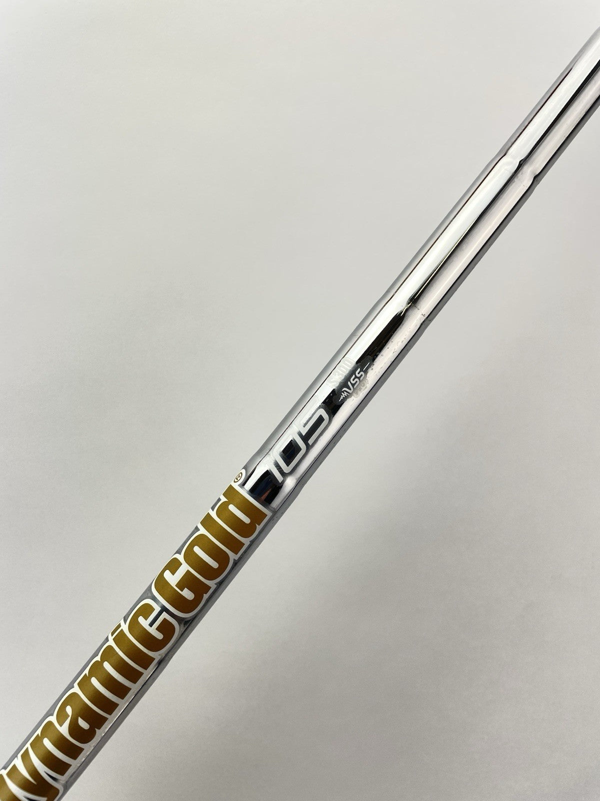 Dynamic Gold 105 Iron Shaft Vss Pro Stiff Flex Steel 35.25 /0.355 Tapered /281756