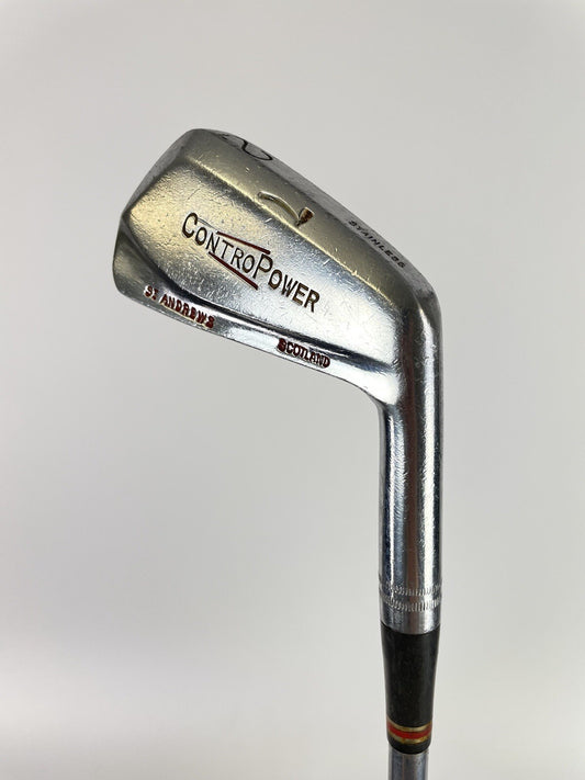 Tom Stewart St Andrews Golf Contro Power 2 Iron Regular Steel/ New Grip/ 08080
