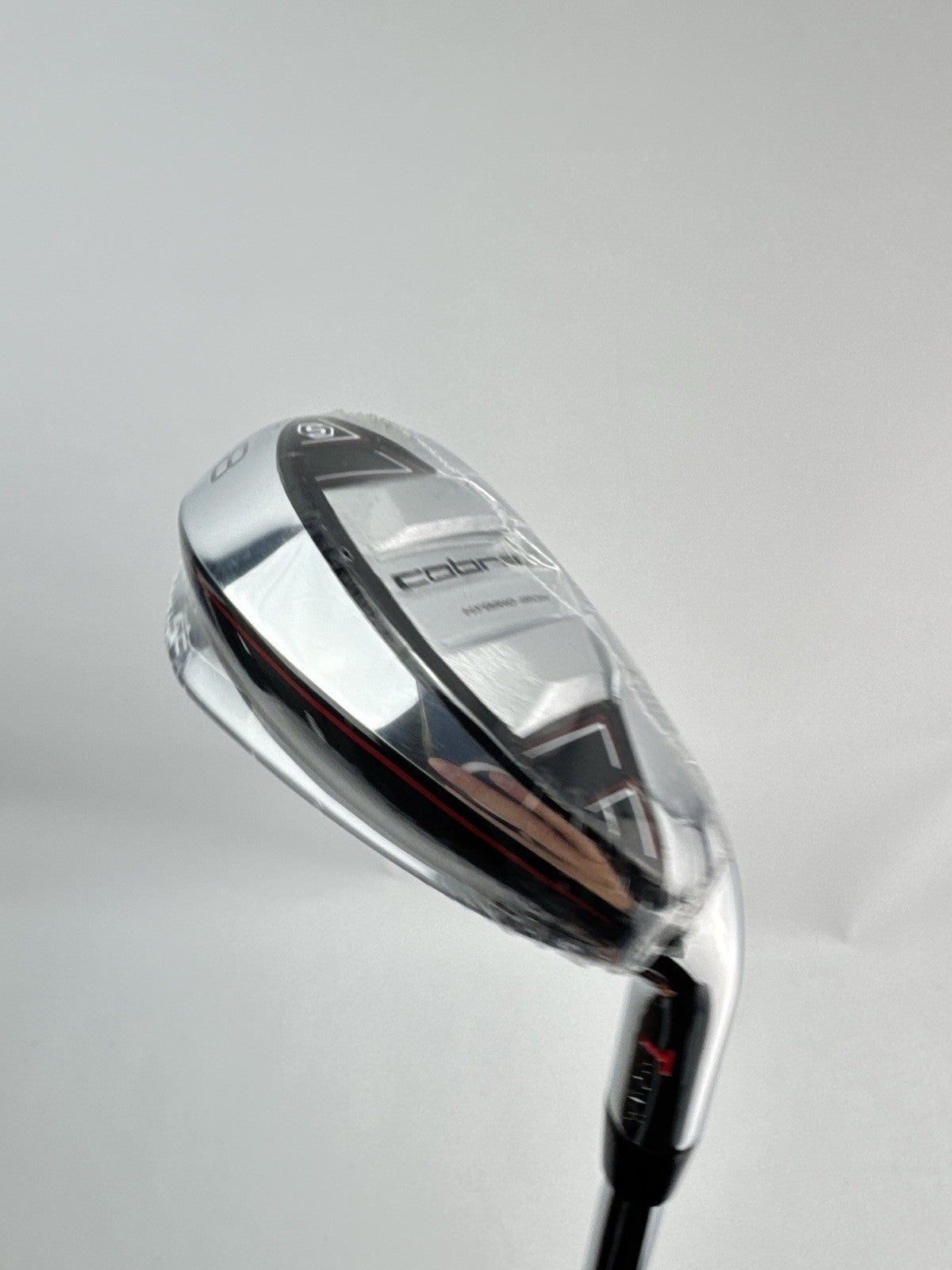 Cobra T Rail 8 Iron Combo Hybrid KBS Tour 90 Regular Steel /Right /New /296845