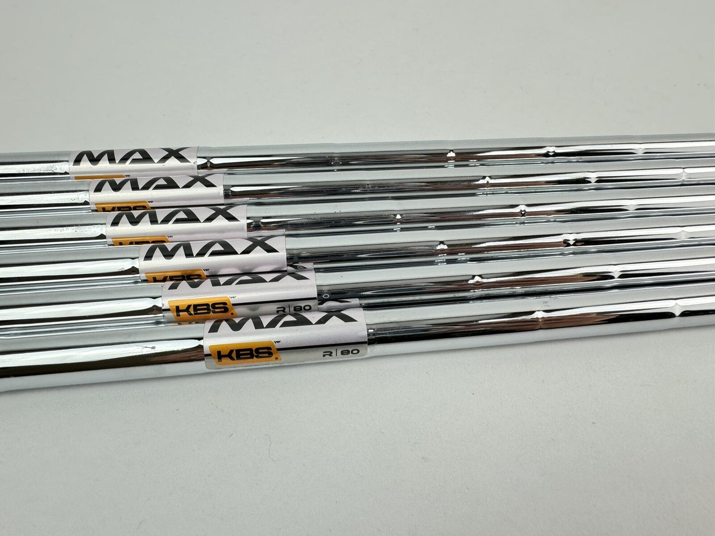 Kbs Max Iron Shaft Set (6) 80 Regular Flex Steel /0.370 Parallel /130022