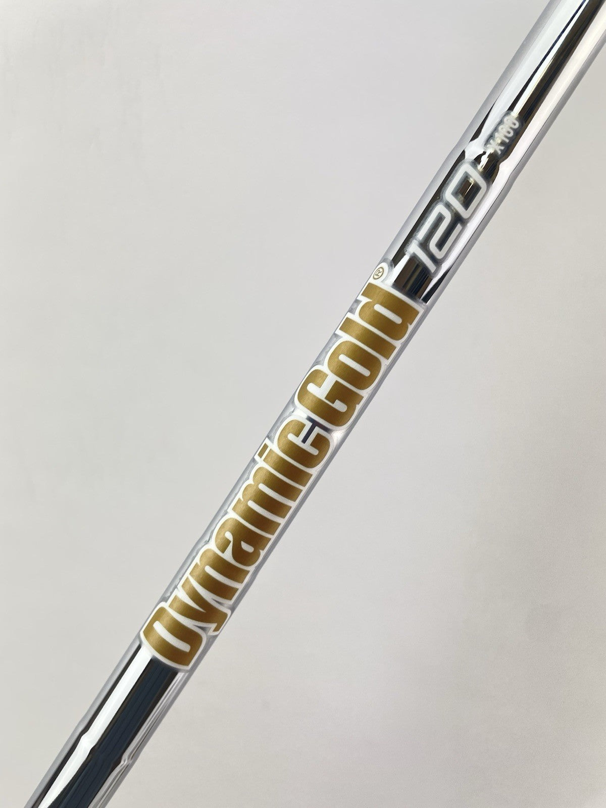 Dynamic Gold 120 Iron Shaft X100 Extra Stiff Flex Steel 35.25” /0.355 /242153