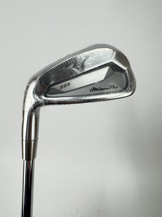 Mizuno Pro 223 7 Iron Left Handed KBS $-Taper 120 Stiff Flex Steel /New /337010