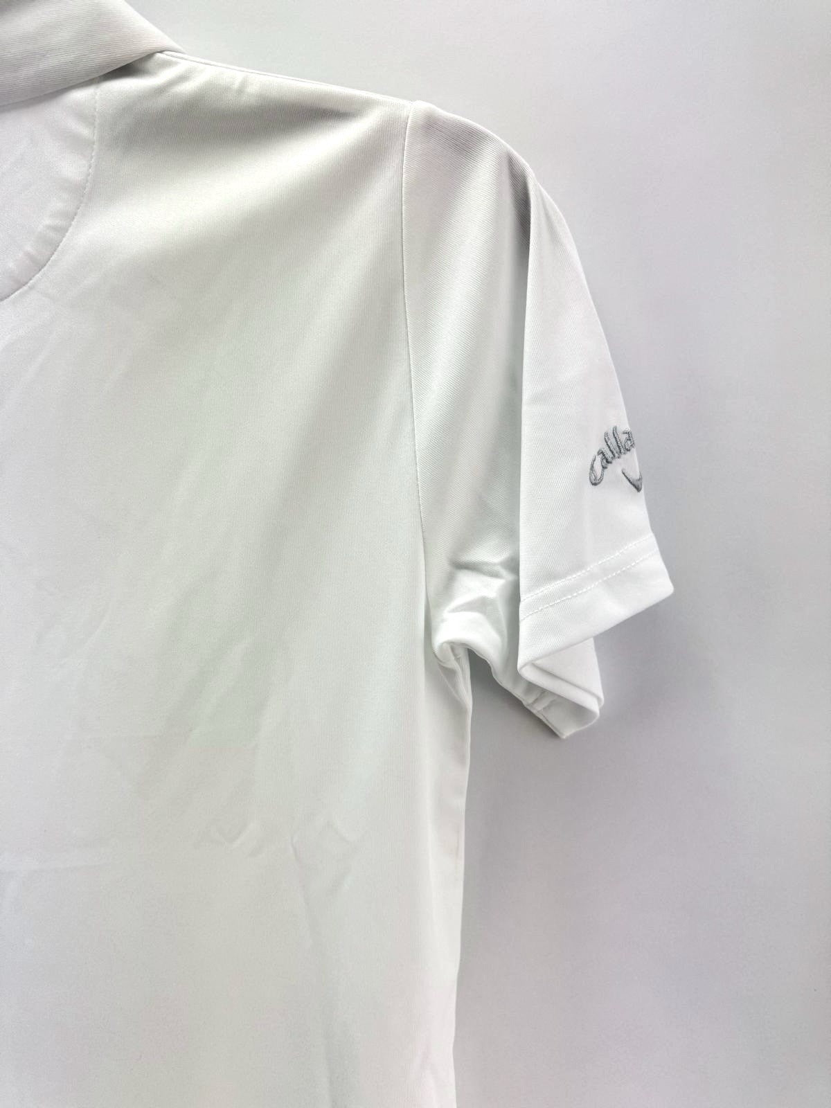 Men’s Callaway Golf Polo Shirt Short Sleeve White Size Large Brand New /275596