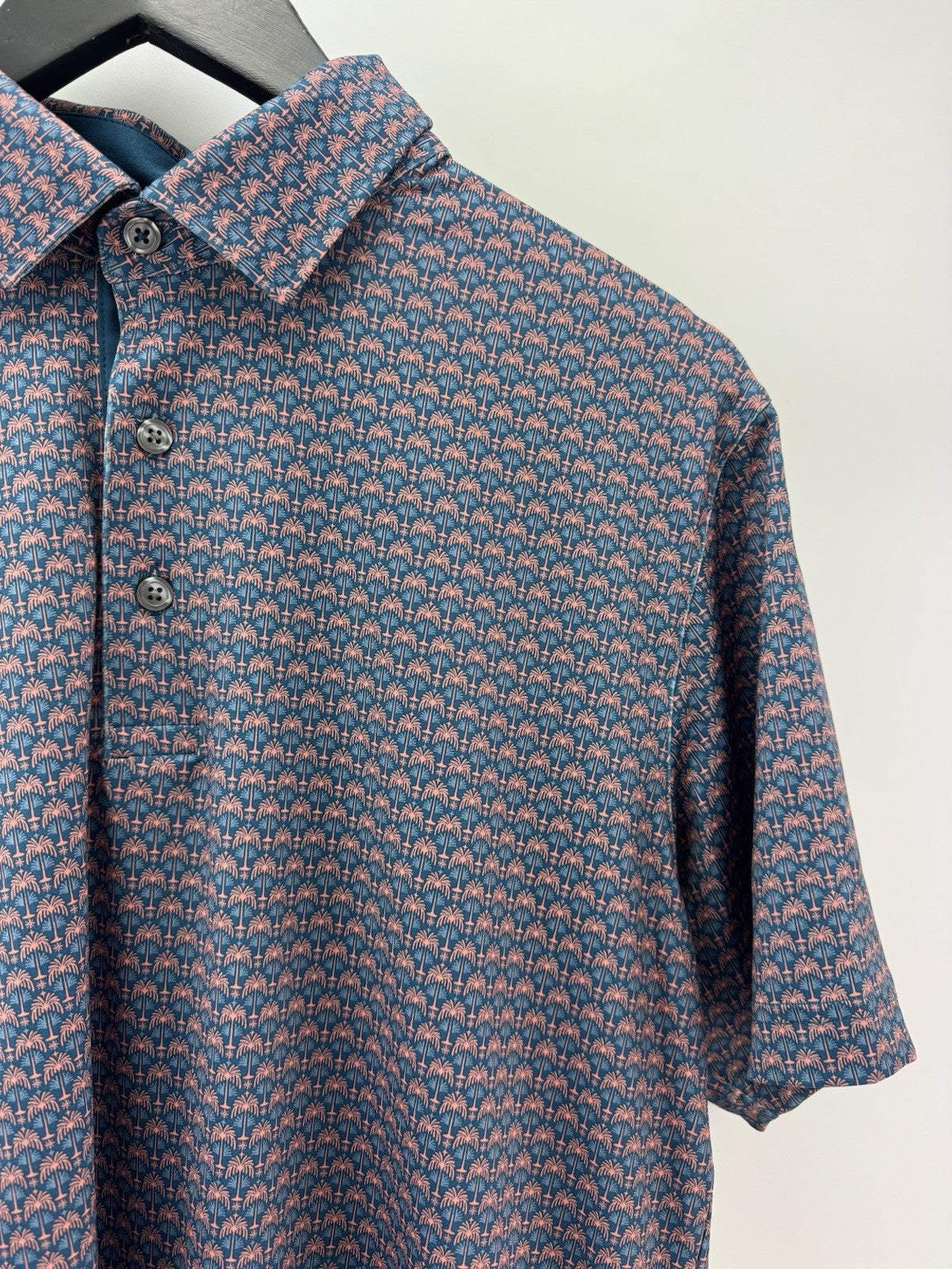 Puma Golf Mens Polo Shirt Mattr Palm Deco Polo UK Mens Size Medium /New /308145