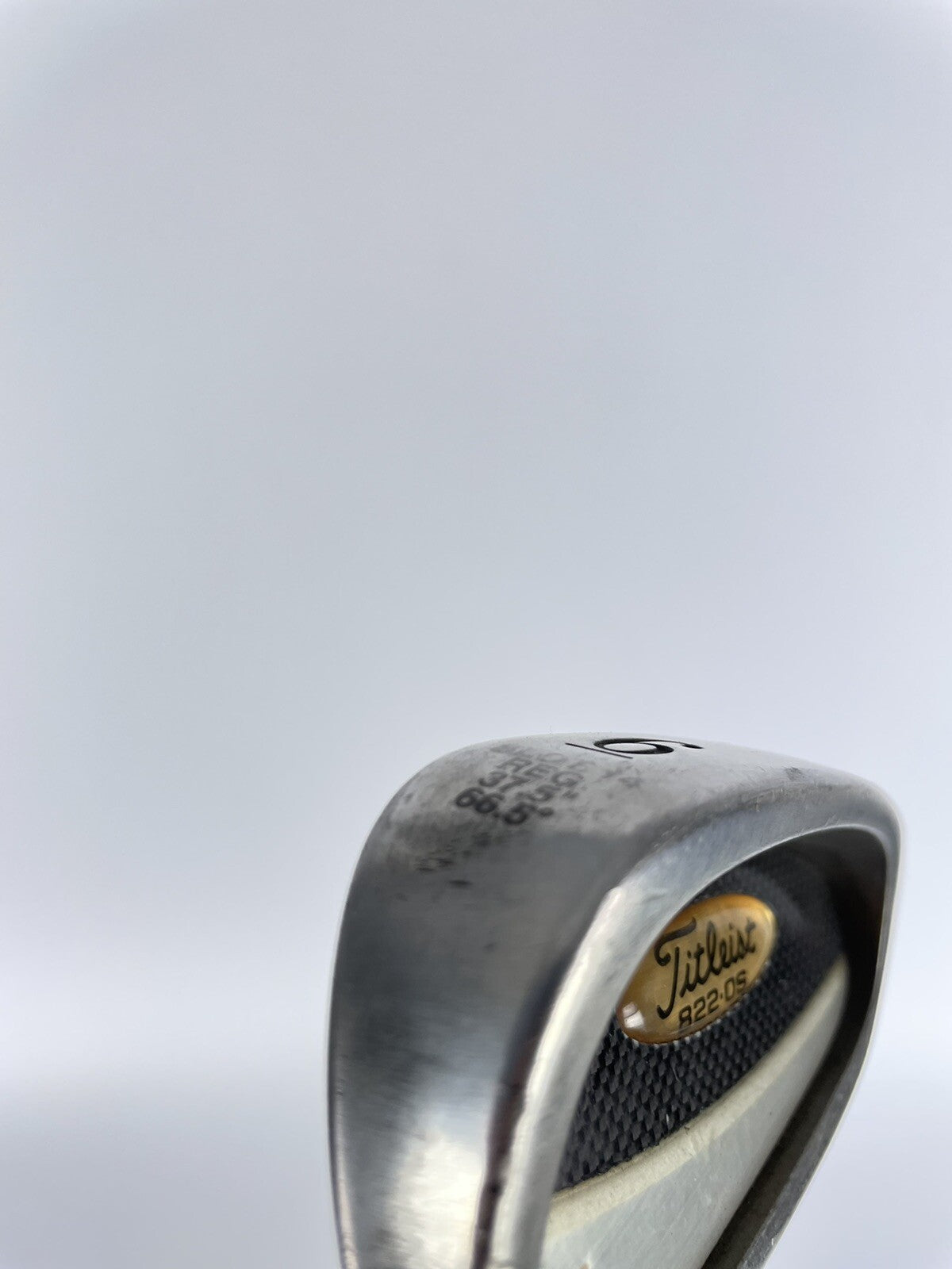 Titleist Dci 822 OS 6 Iron Regular flex Steel /New Grip /08843