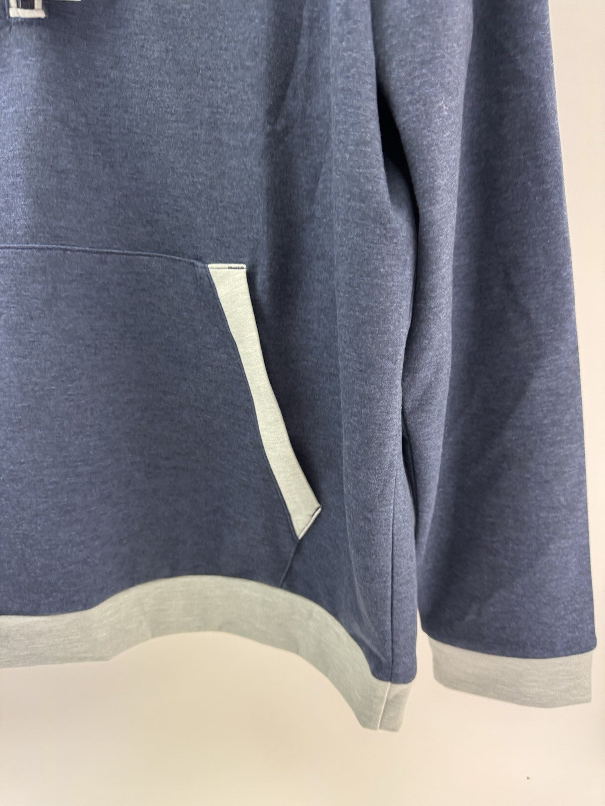 Original Penguin Golf Hoodie 1/4 Zip Earl Colour Block UK XL /Navy /New /252185