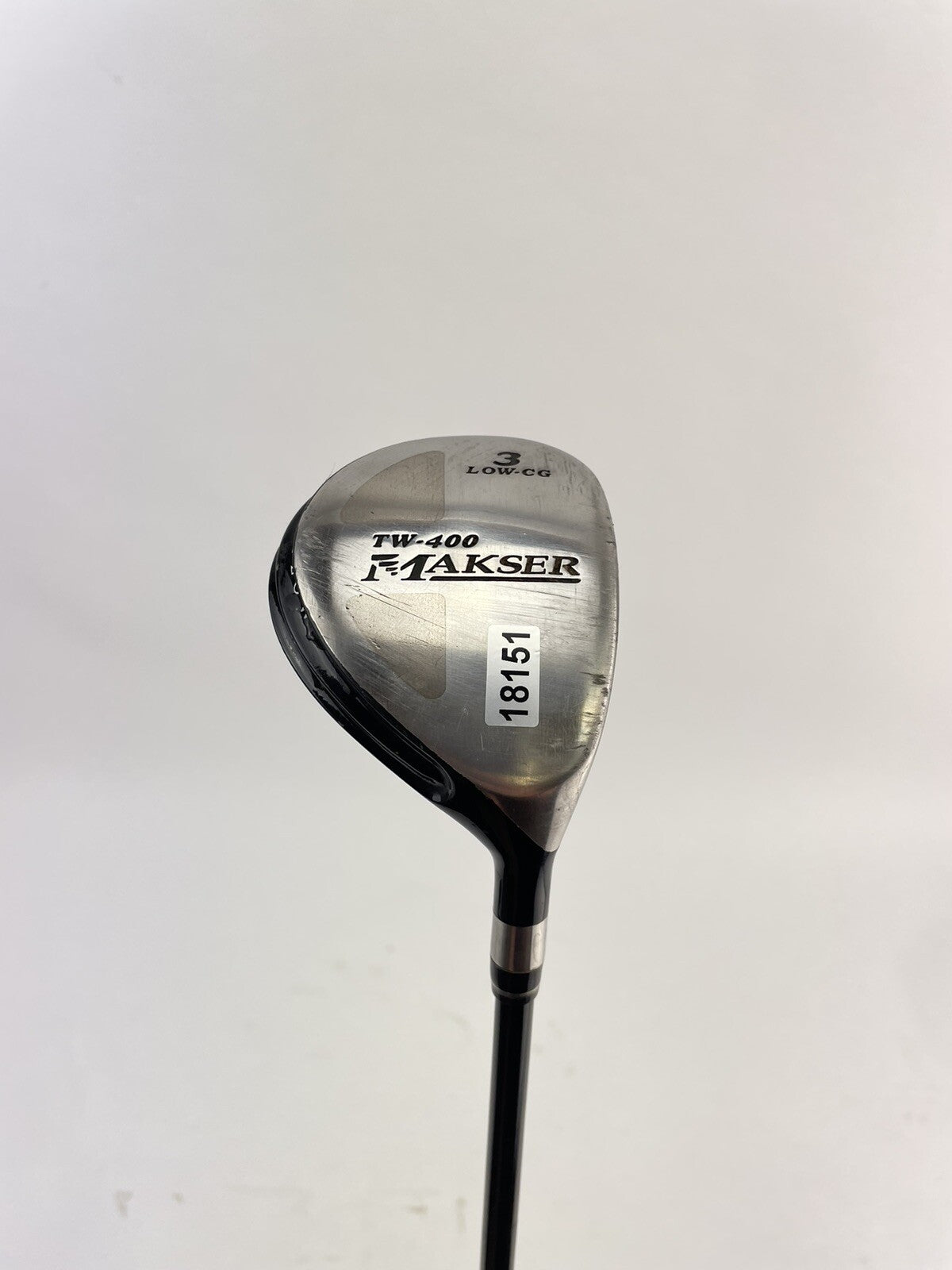 Mens Golf 3 Wood Masker TW-400 Firm Flex Graphite /Right /New Mid Grip /1815119