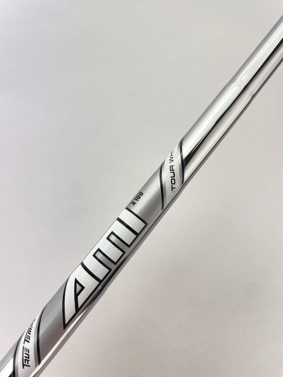 True Temper AMT White Iron Shaft Tour X100 X Flex Steel 35.5” /0.355 /283746