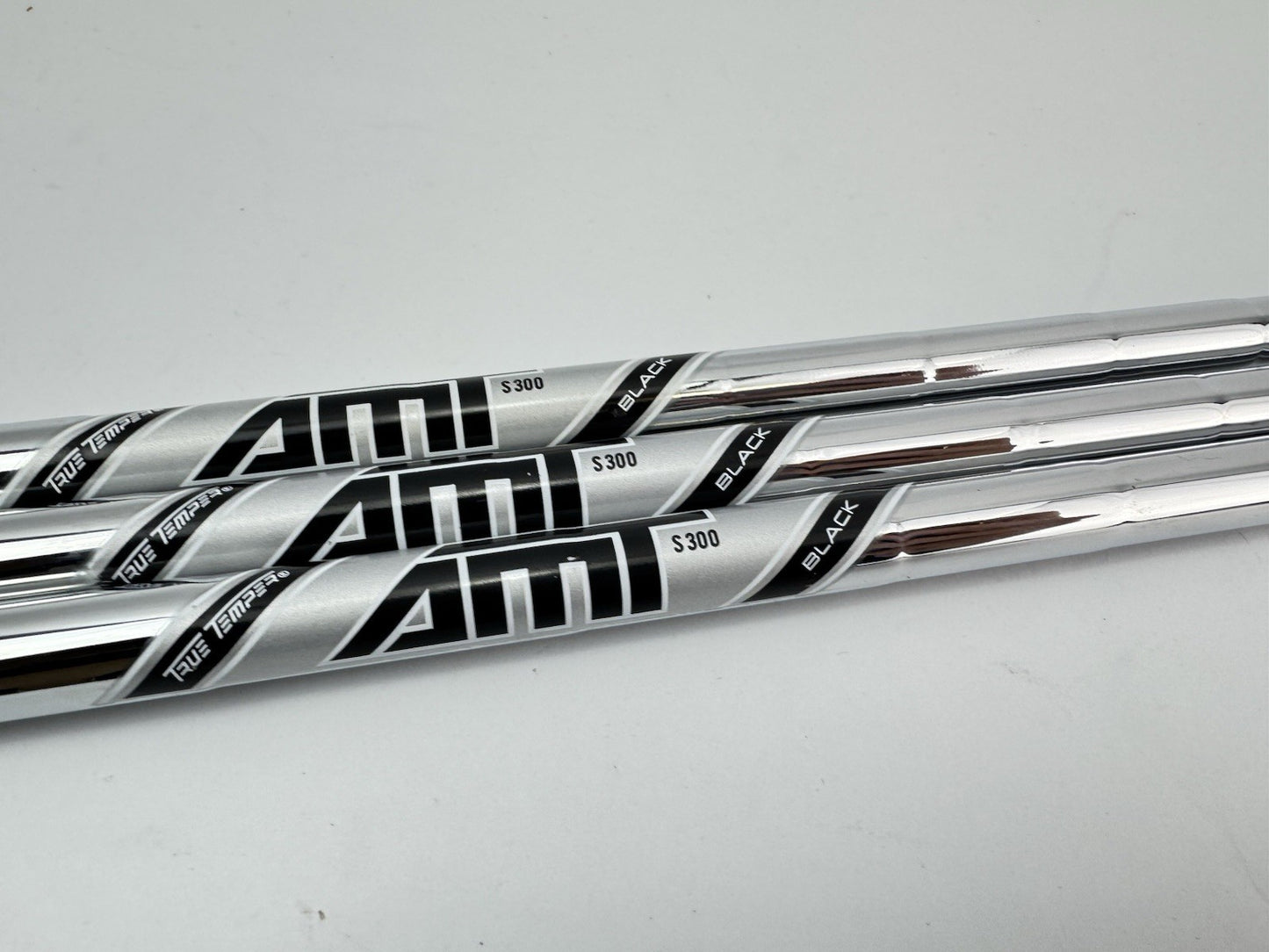 AMT Black Wedge Shaft Set (3) S300 Stiff Flex Steel 0.355 Tapered /297293