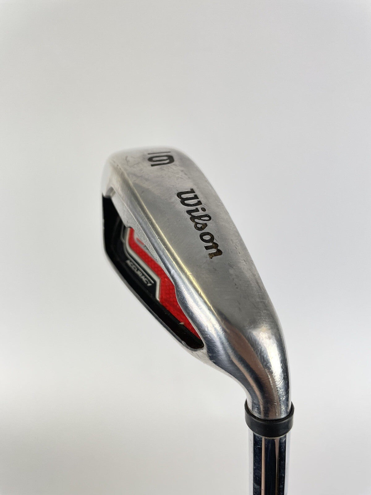 Wilson Fatshaft 6 Iron Mens FS Accuracy Uniflex Steel /Right /New Grip /05592