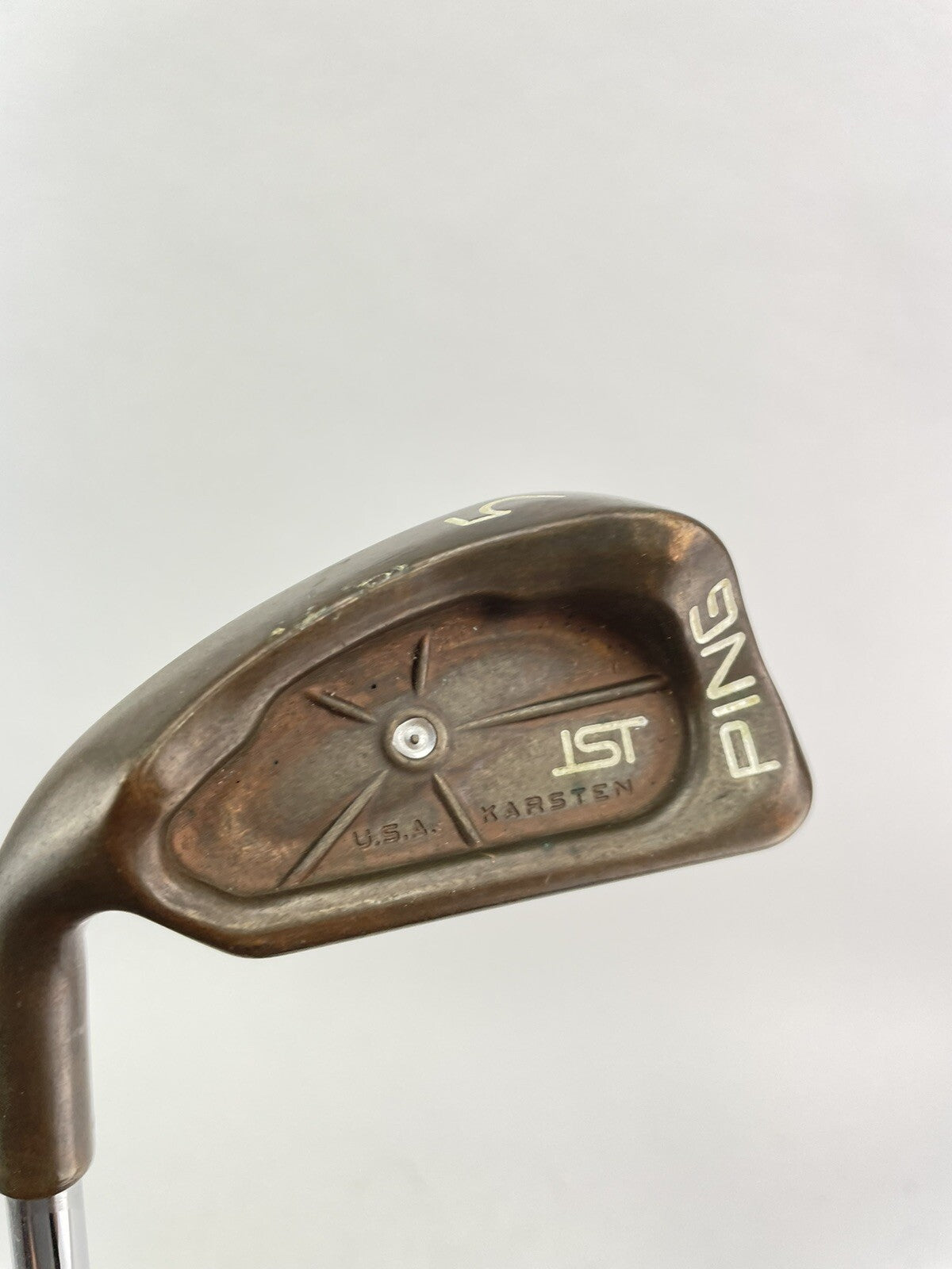 Ping ISI 5 Iron Beryllium Becu White Dot Project X 5.5 Regular Steel /Left 180332
