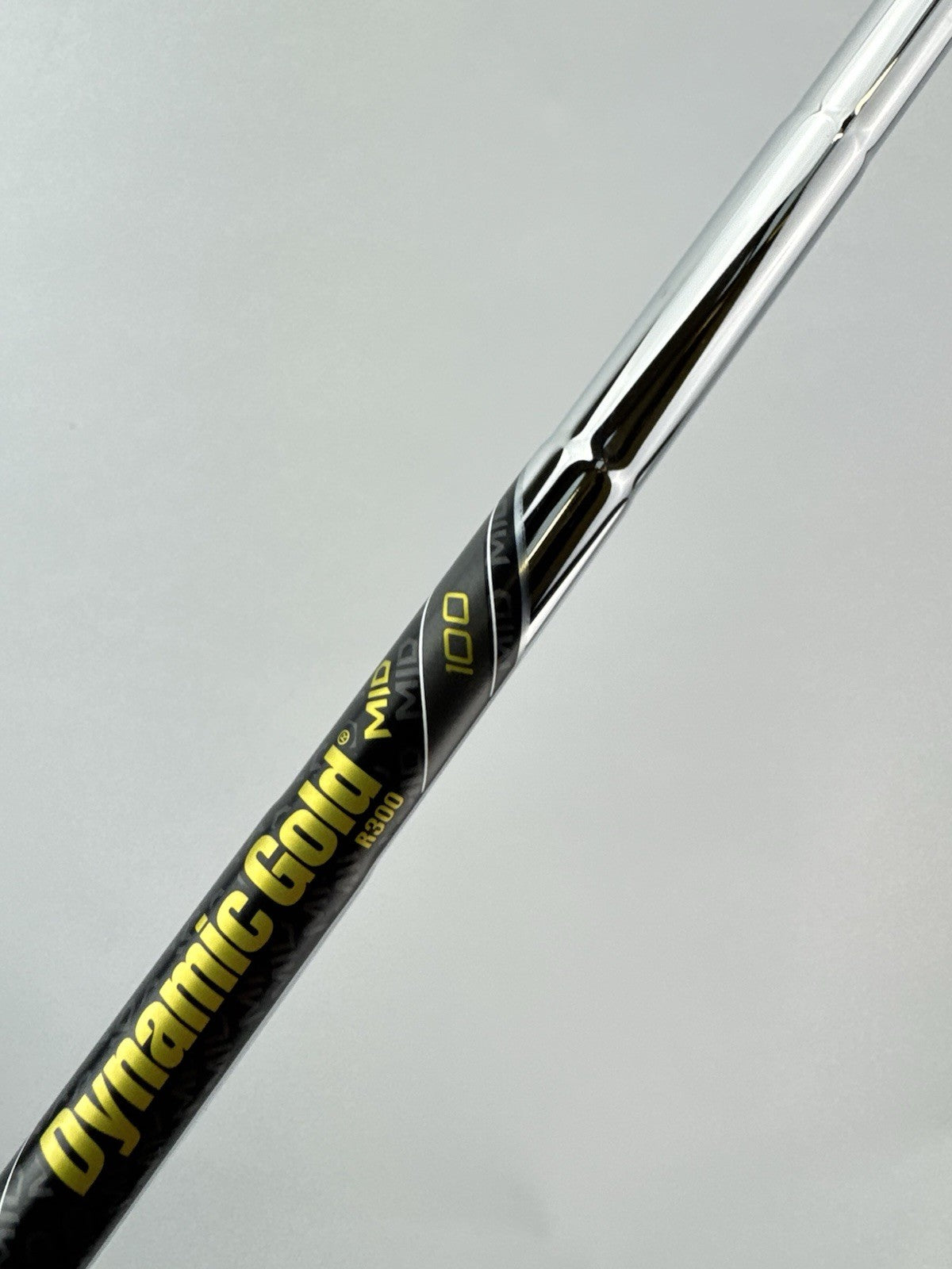 Dynamic Gold Mid 100 Iron Shaft R300 Regular Flex Steel 36” /0.355 /292965
