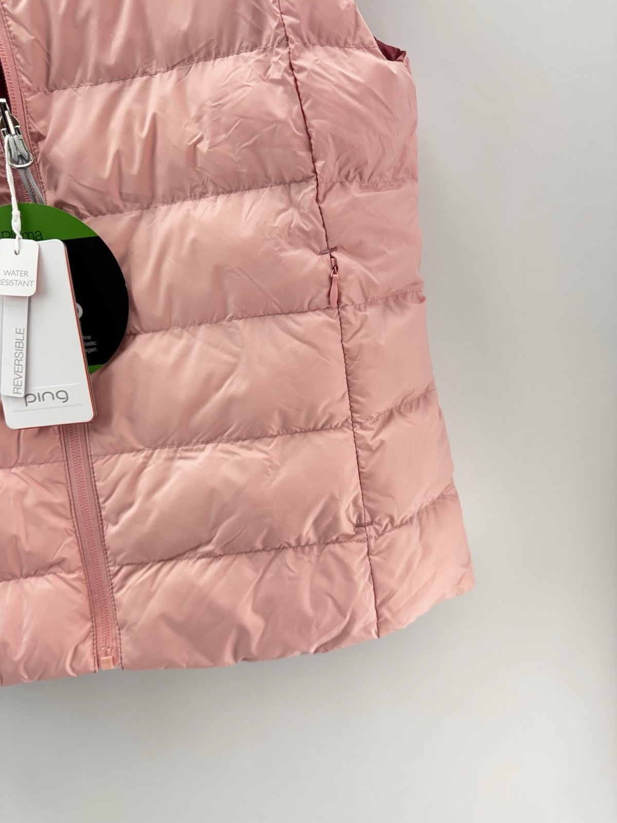 Ping Golf Ladies Gilet Samantha Reversible Insulated UK 8 /Pink /New /280825