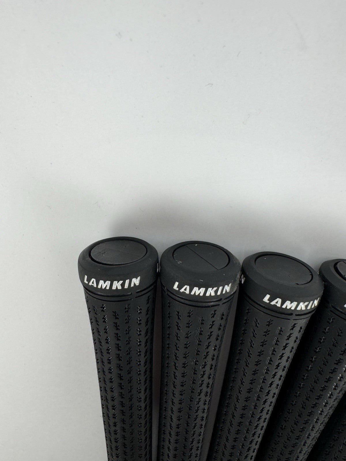 Lamkin Crossline 360 Golf Grips (5) Mens Standard /Black/White /Pulled /313615