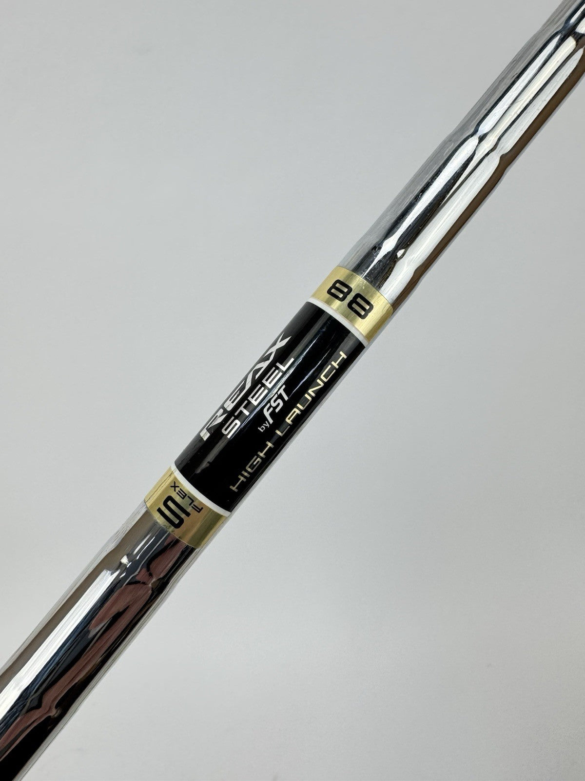 True Temper Reax 88 Iron Shaft Stiff Flex Steel 36” /0.370 Parallel /335800