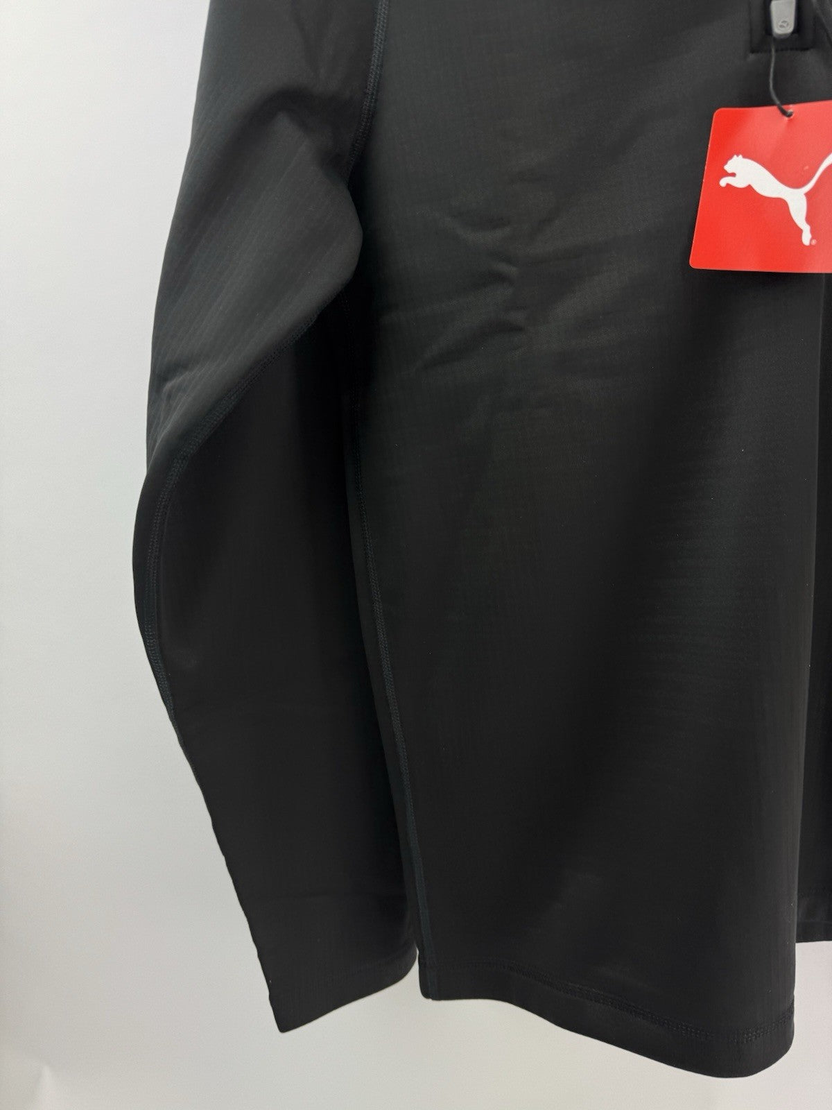 Puma Golf Mens Pullover Waffle Fleece 1/4 Zip UK Small /Black /New /294881