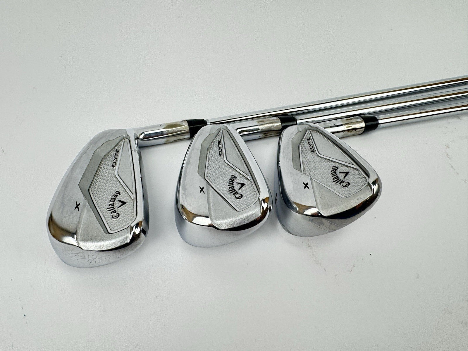 Callaway Elyte X Irons 6,8+PW DG 95 R300 Regular Flex Steel /New Shafts  /325410