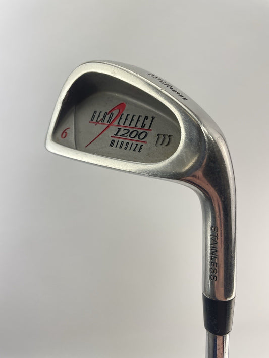 Wilson Golf 6 Iron Gear Effect Regular Flex Steel /Right /New Grip /256690