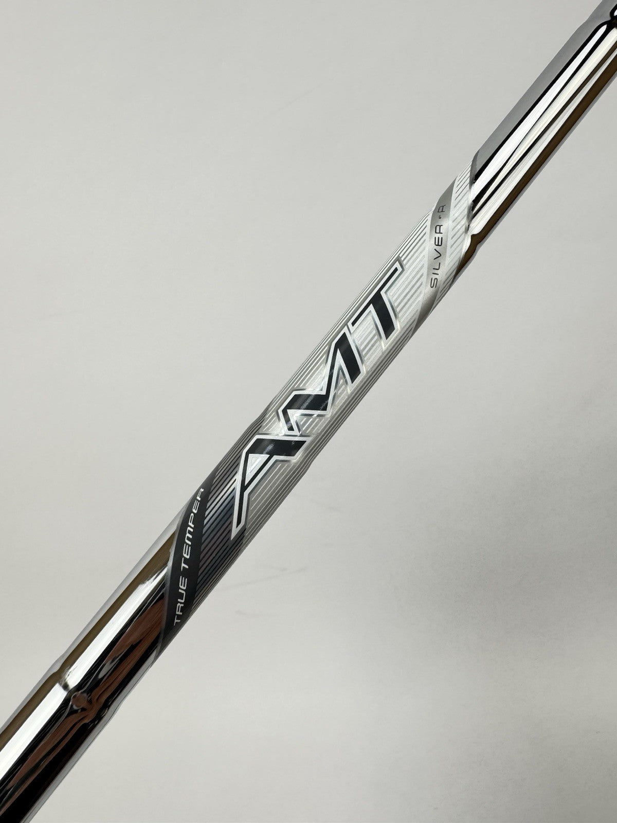 True Temper AMT Silver Iron Shaft Regular Steel 34.75” /0.355 Tapered /314800