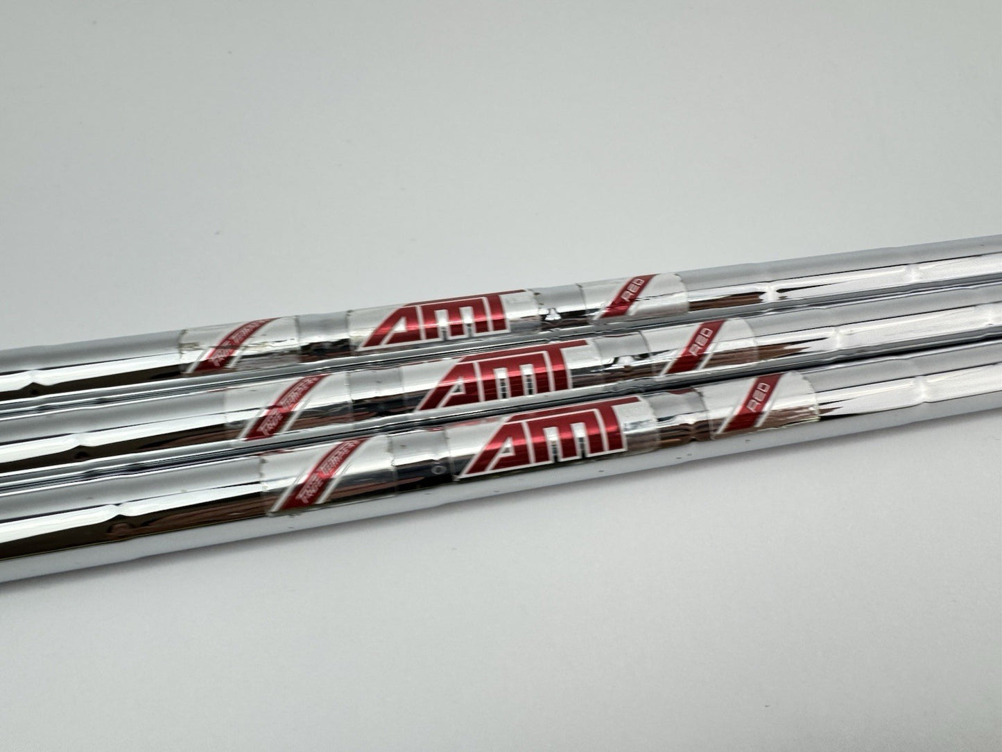 AMT Red Wedge Shaft Set (3) S300 Stiff Flex Steel 0.355 Tapered /267162