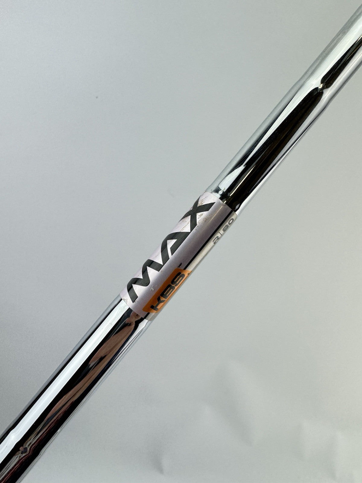 KBS Max 80 Iron Shaft Regular Flex Steel 35.5 /0.370 Parallel /304992