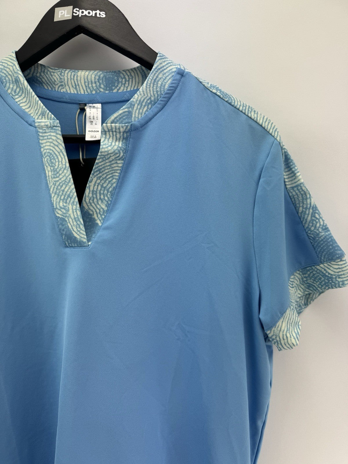adidas Ladies Ultimate365 Printed Polo Shirt Size UK Large Brand New/ 309762
