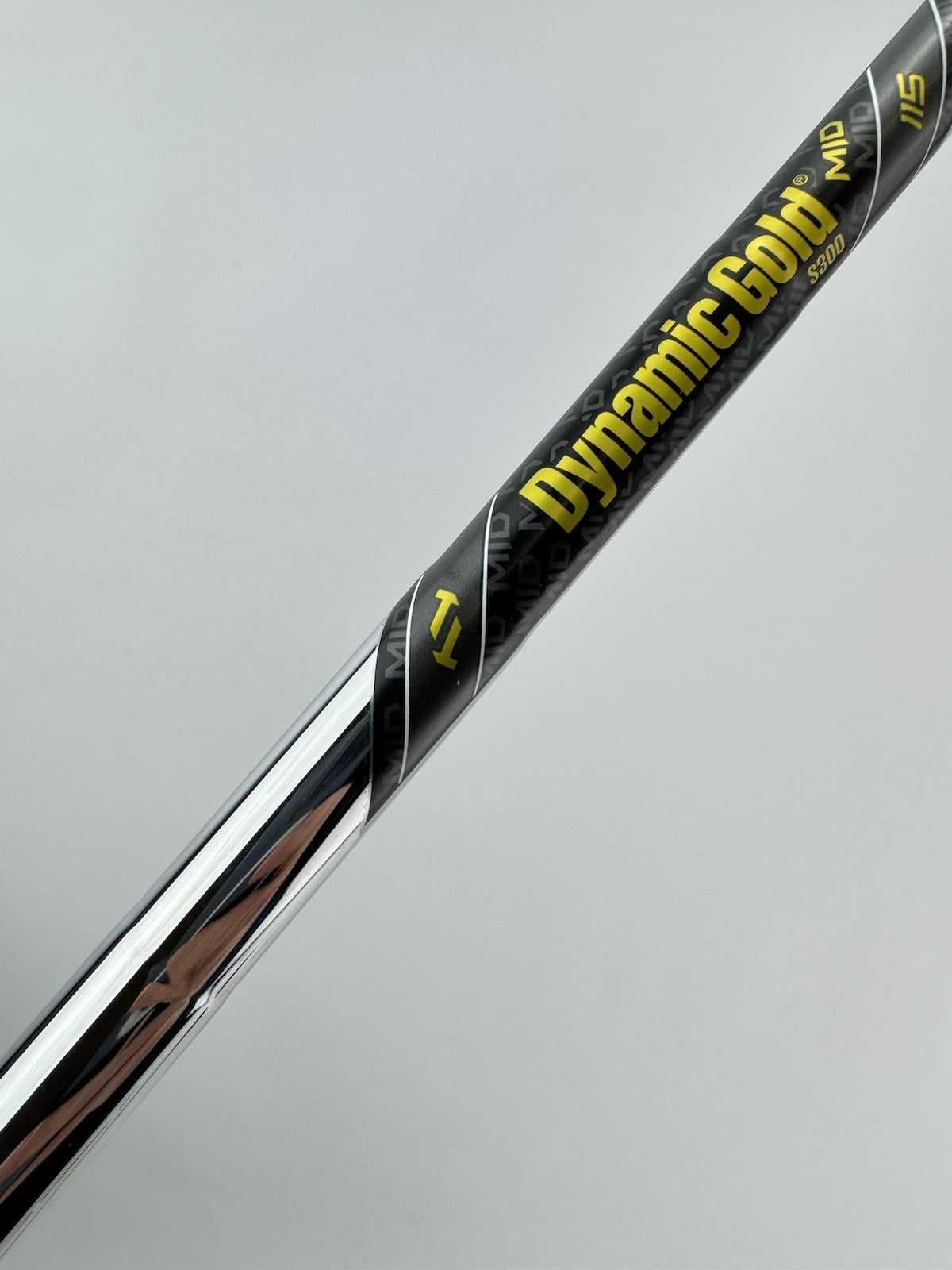 Dynamic Gold Mid 115 Iron Shaft Stiff Flex Steel 35.5” /0.355 Tapered /306311
