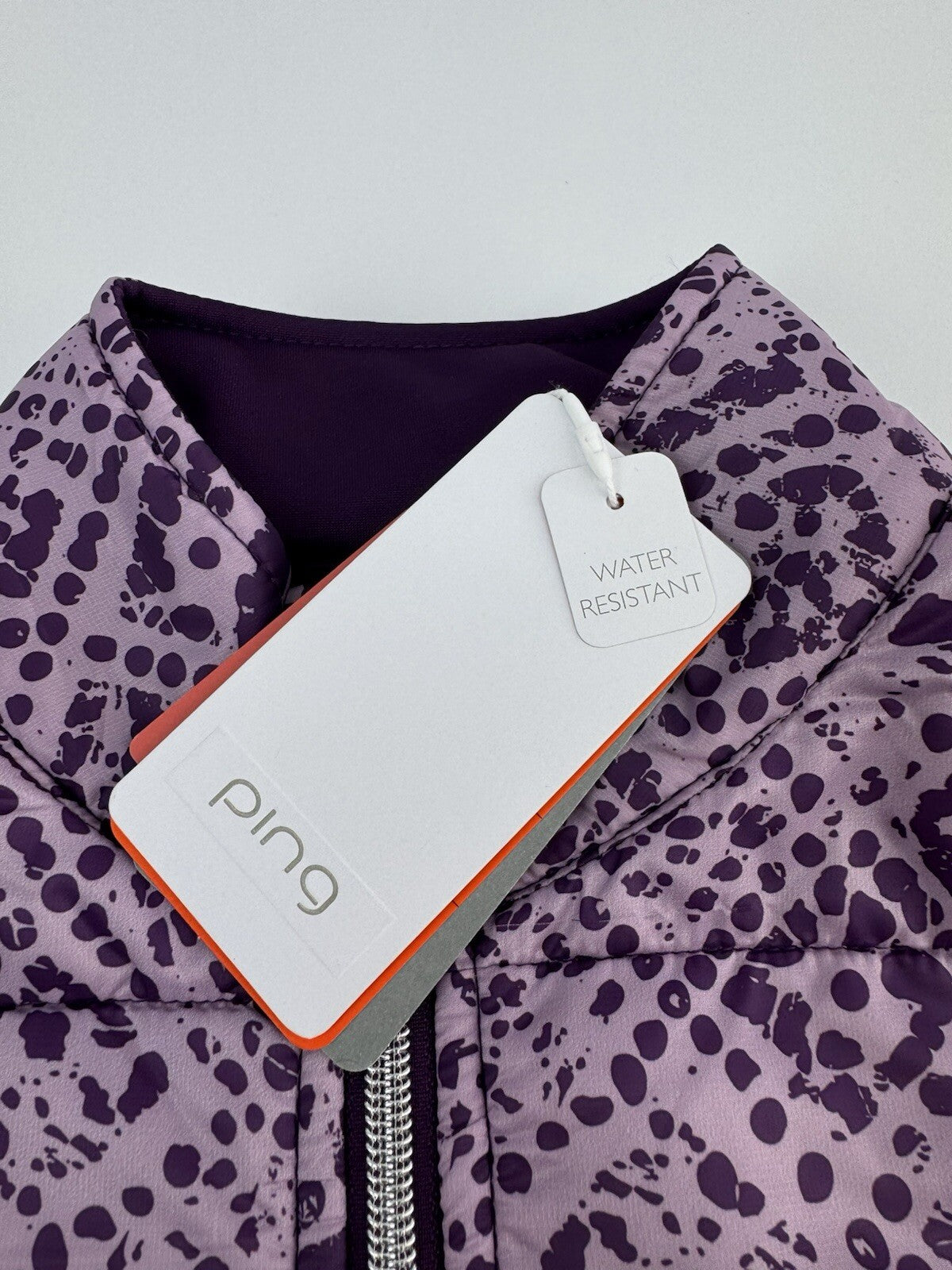 Ping Golf Women’s Jacket Niki Sensorwarm Plum UK 8 /Water Resistant /New /2225811