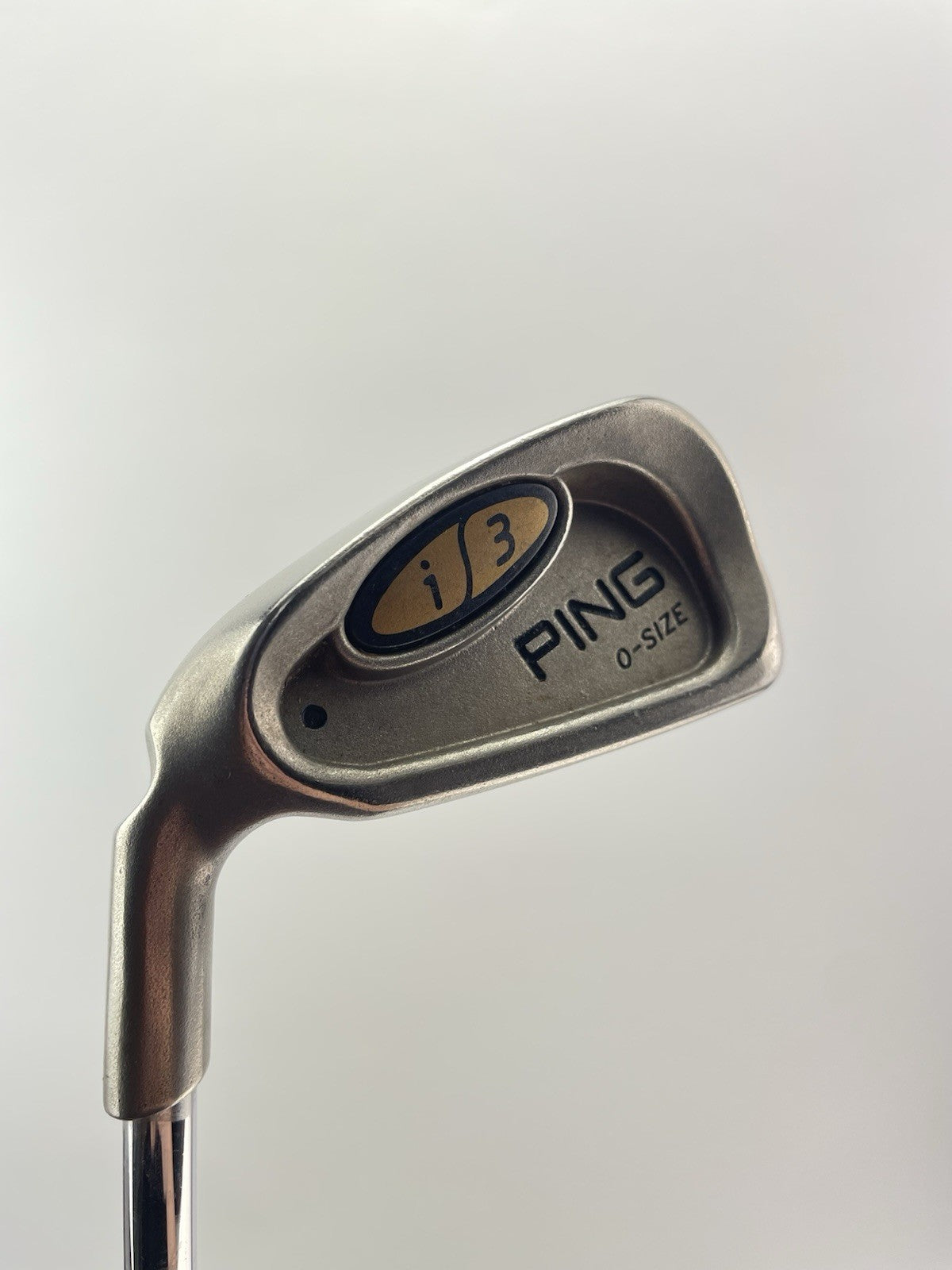 Ping i3 4 Iron O-Size Left Handed Black Dot AWT Stiff Steel/ New Grip /282891