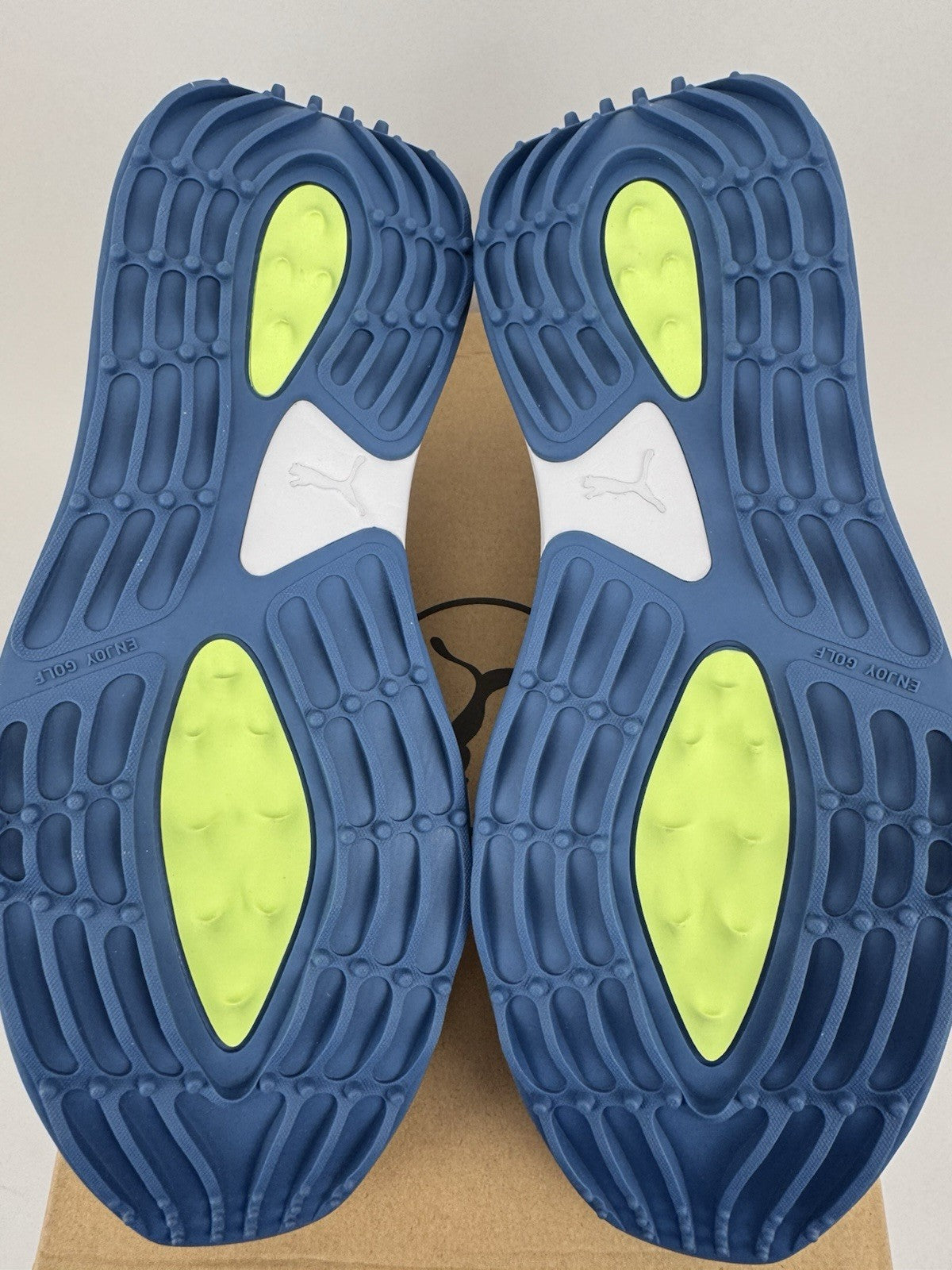 Puma Fusion Crush Sport Women's Trainers Size UK 8 White Blue Breathable/3234510