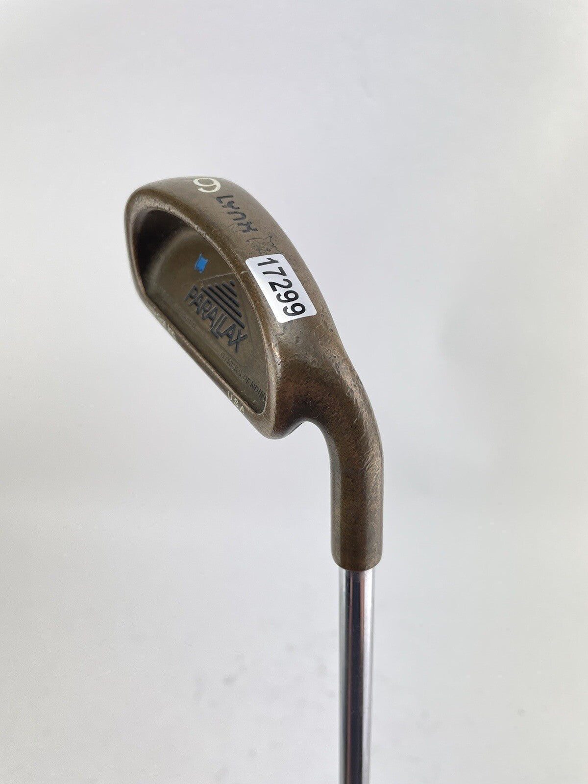 Lynx Beryllium Becu 6 Iron Parallax Blue Dot /Regular Steel /New Grip /1729921