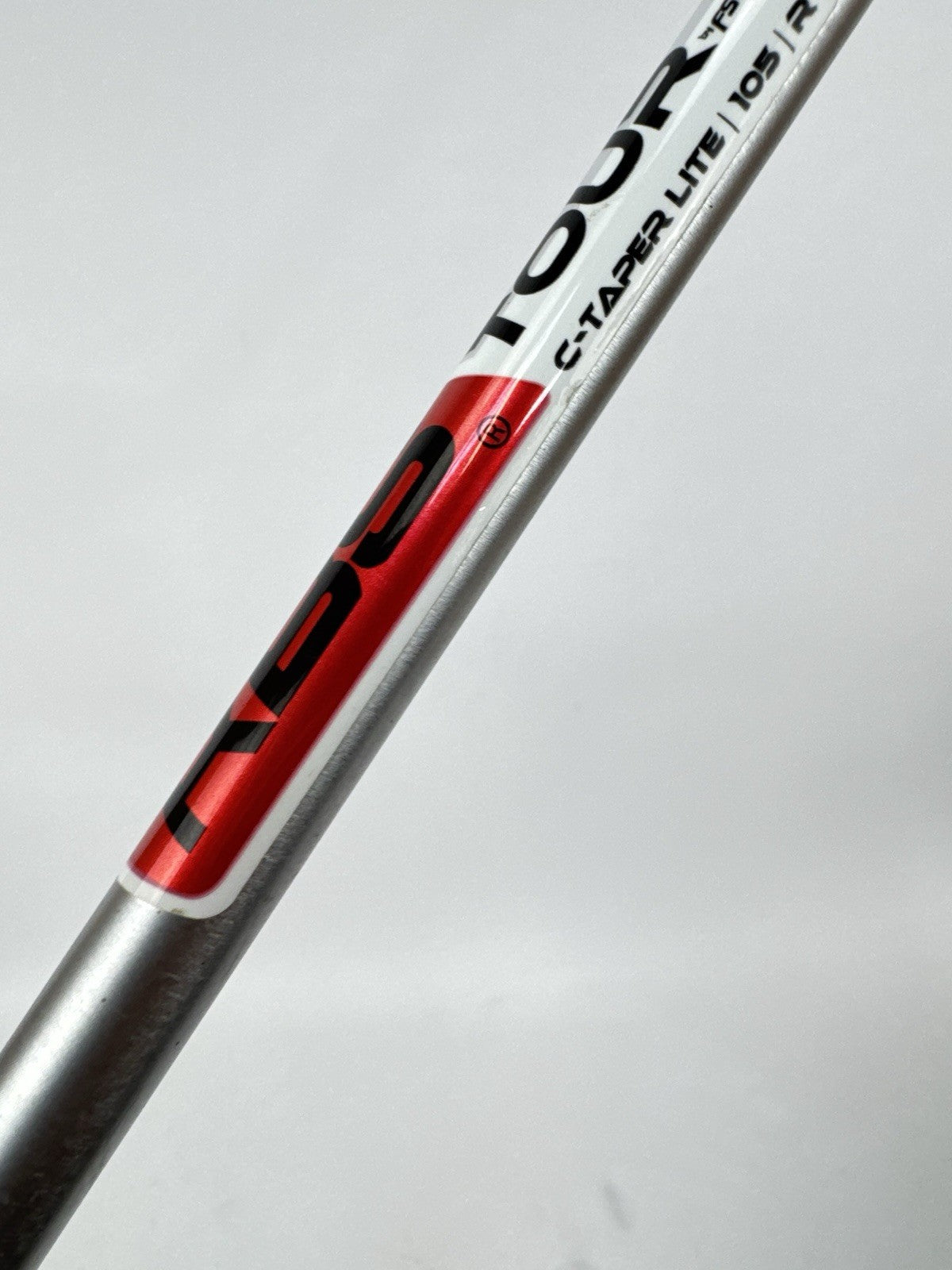 KBS Tour C-Taper lite Iron Shaft 105 Regular Flex Steel 36”/0.355 Tapered/362754