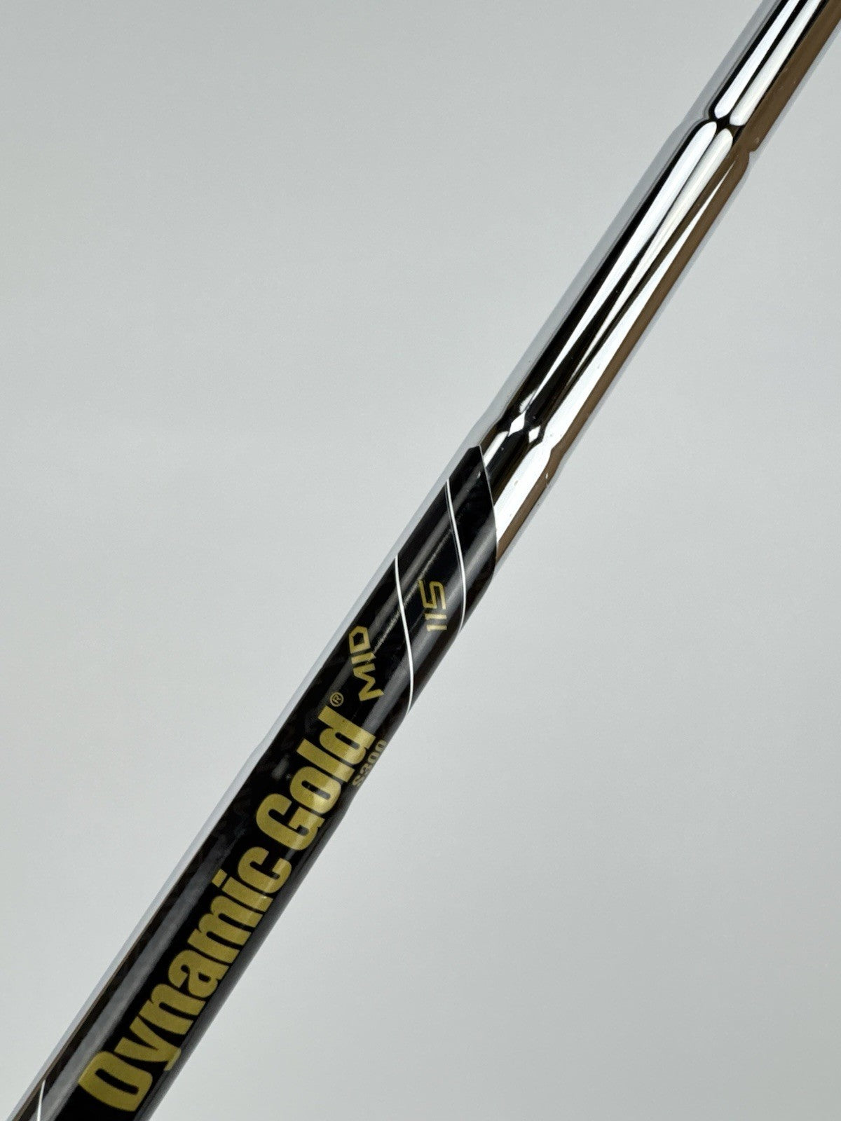 Dynamic Gold 115 Iron Shaft Mid S300 Stiff Steel 36.25” /Pured /0.355 /312357
