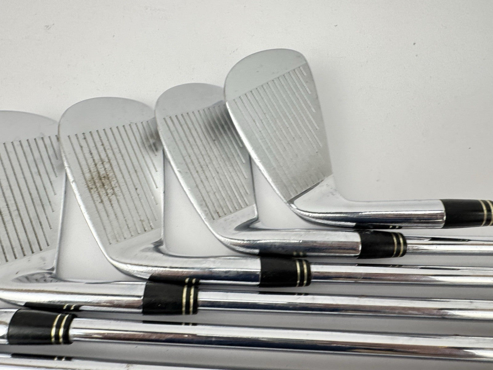 Taylormade 300 Forged Irons 3-PW Rifle 6.5 X Flex Steel +1/2” /New Grips /343279