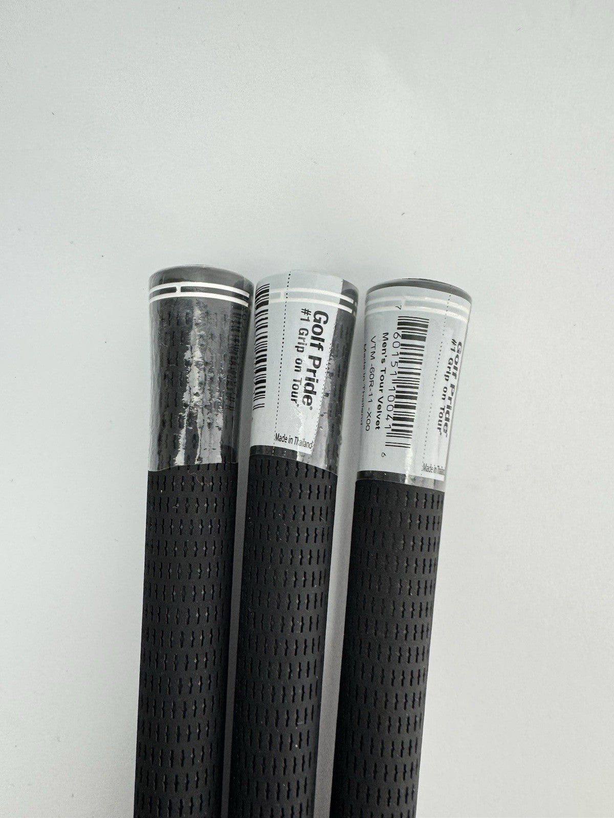 Golf Pride Tour Velvet Standard Mens Grips (3) Black /60R /New /310442