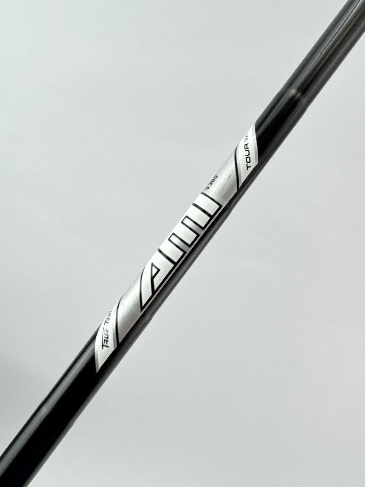 AMT Tour White Iron Shaft S300 Stiff Steel Blackout 35.5” /0.355 Tapered /286175