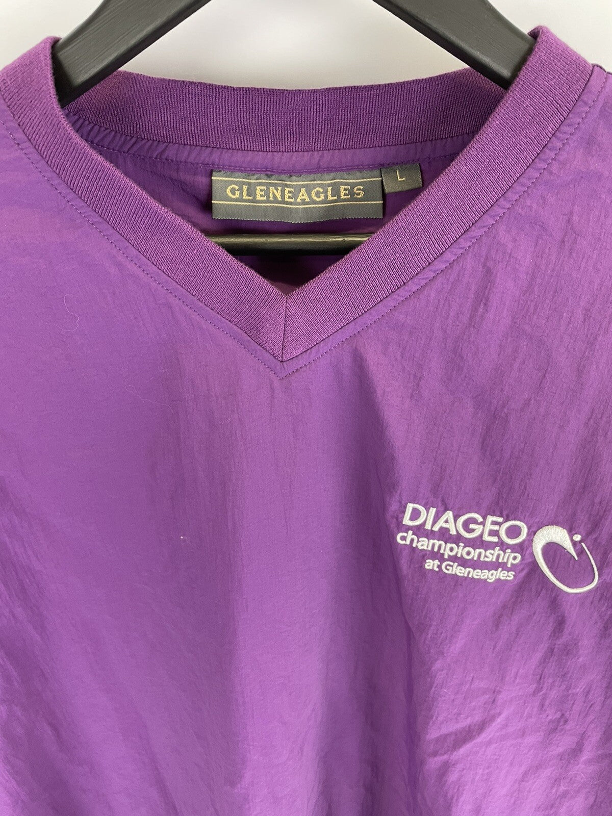 Gleneagles Golf Pullover Jacket The Diageo Championship UK L (50”) /Purple 205173