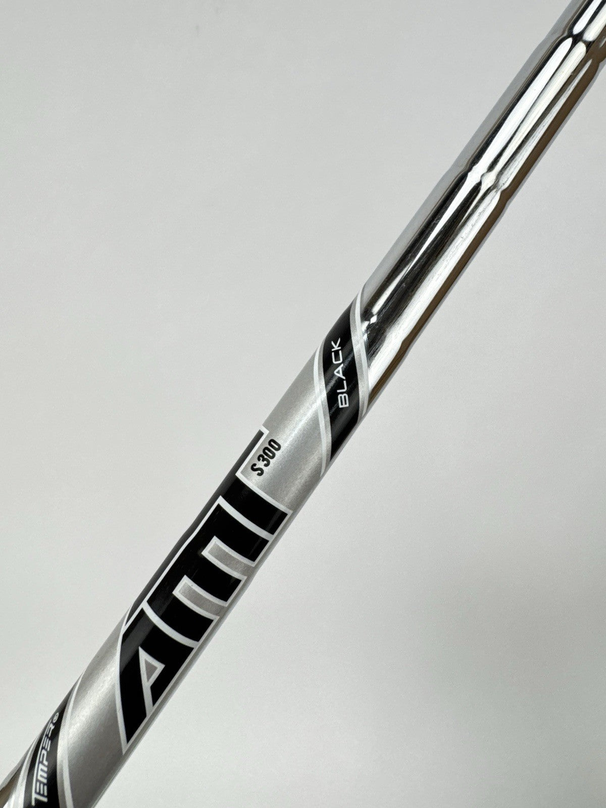 True Temper AMT Black Iron Shaft S300 Stiff Flex Steel 35.5” /0.355 /336447