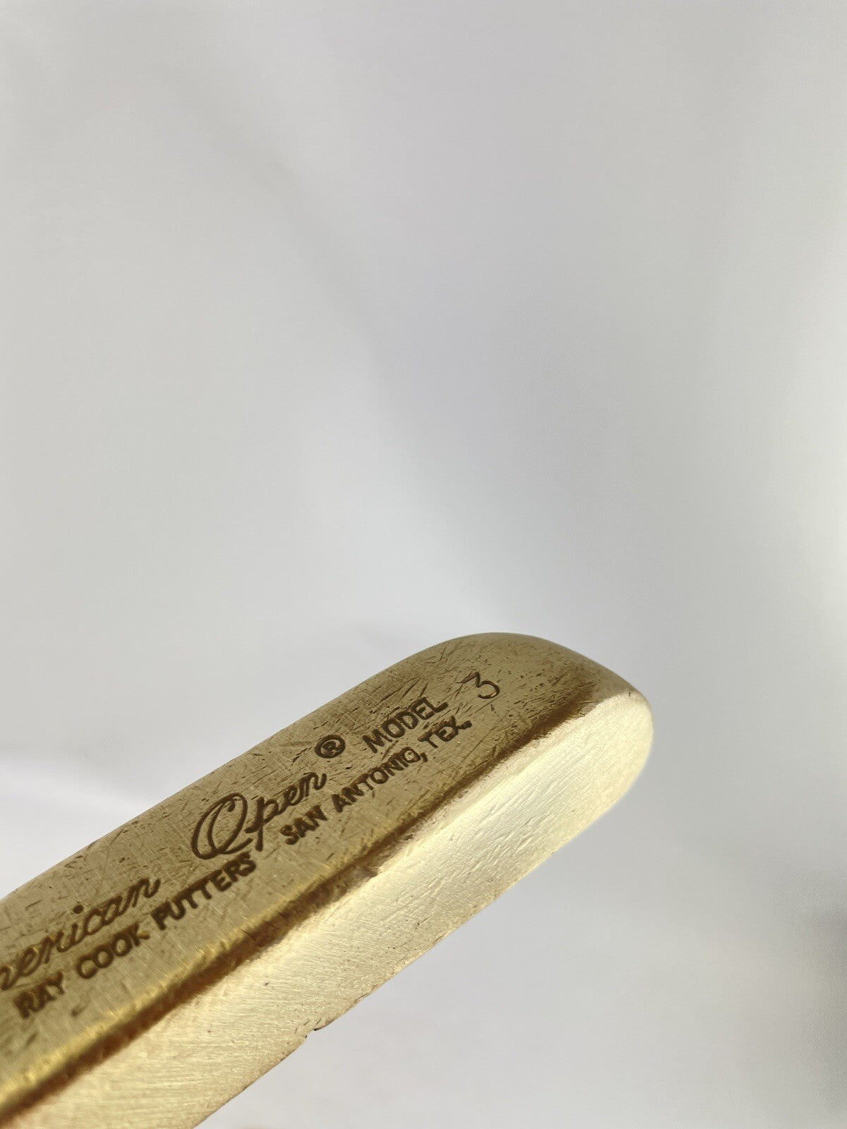 Ray Cook Blade Putter American Open Texas 34.5” /Right /New Grip /75603