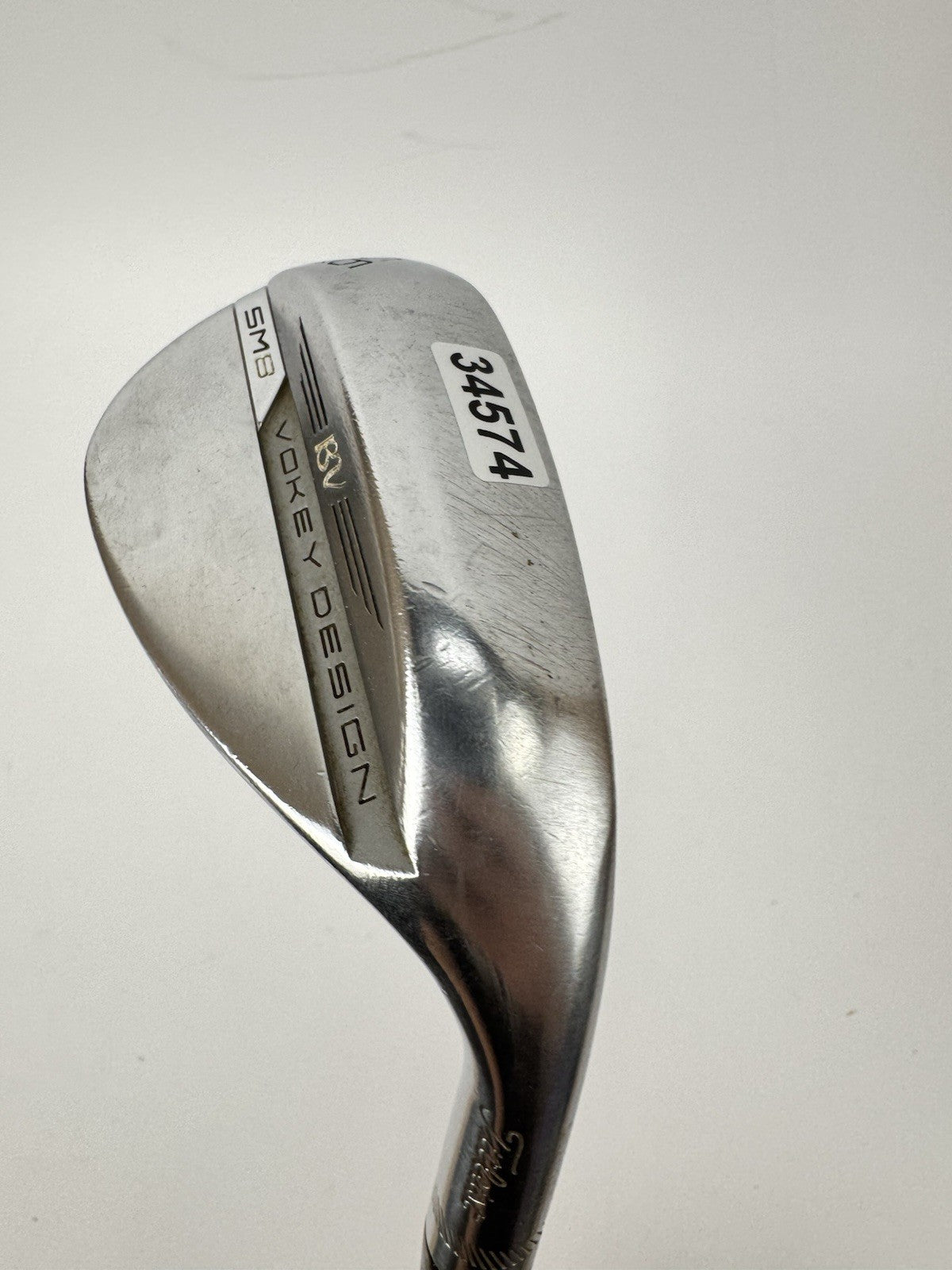 Titleist Vokey SM8 Sand Wedge 56* X100 X Flex Steel +1/2” /New Grip /3457418