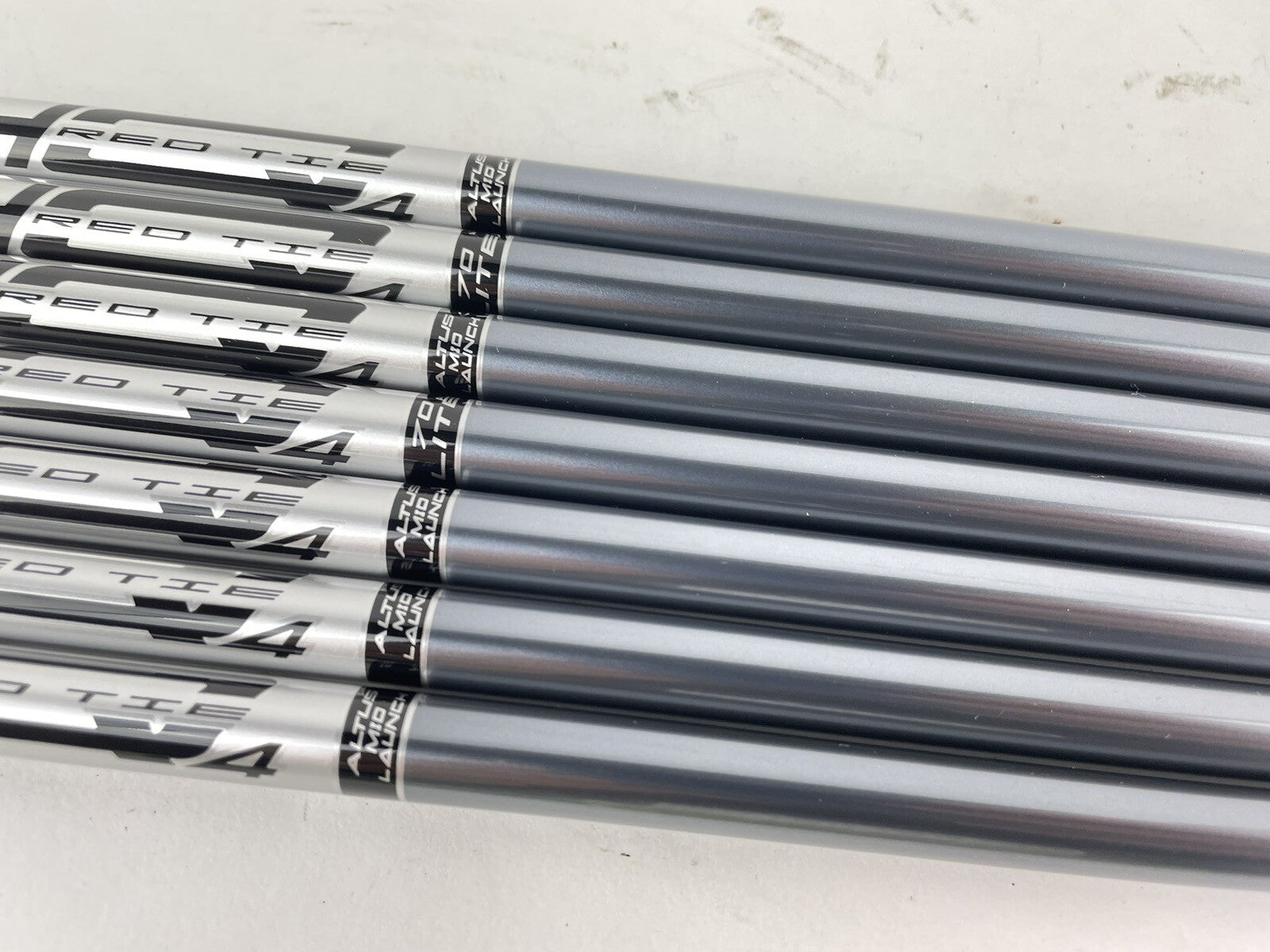 Matrix Ozik Iron Shaft Set Red Tie (7) Lite Senior Graphite Q4 42” /New /138021